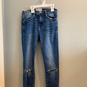 Frame me high skinny denim